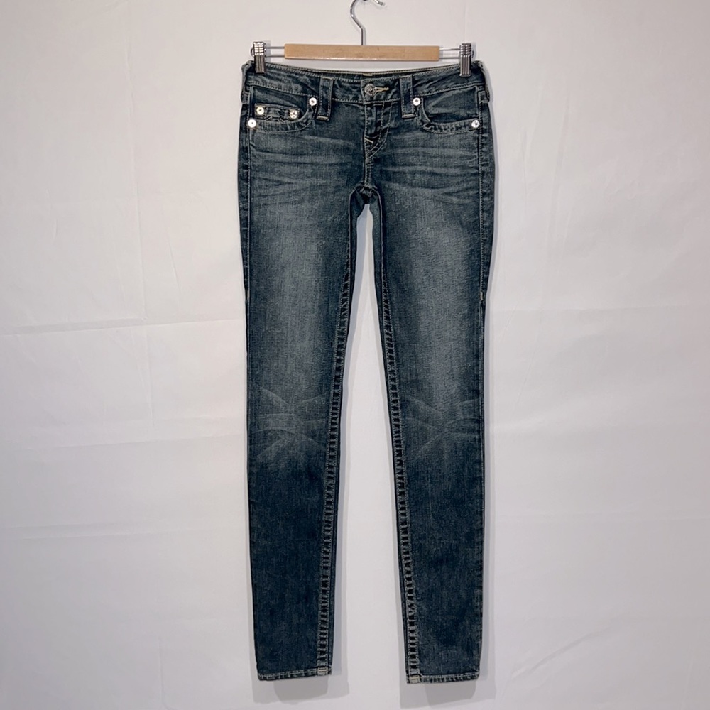 True Religion Skinny ultra low rise Jeans!